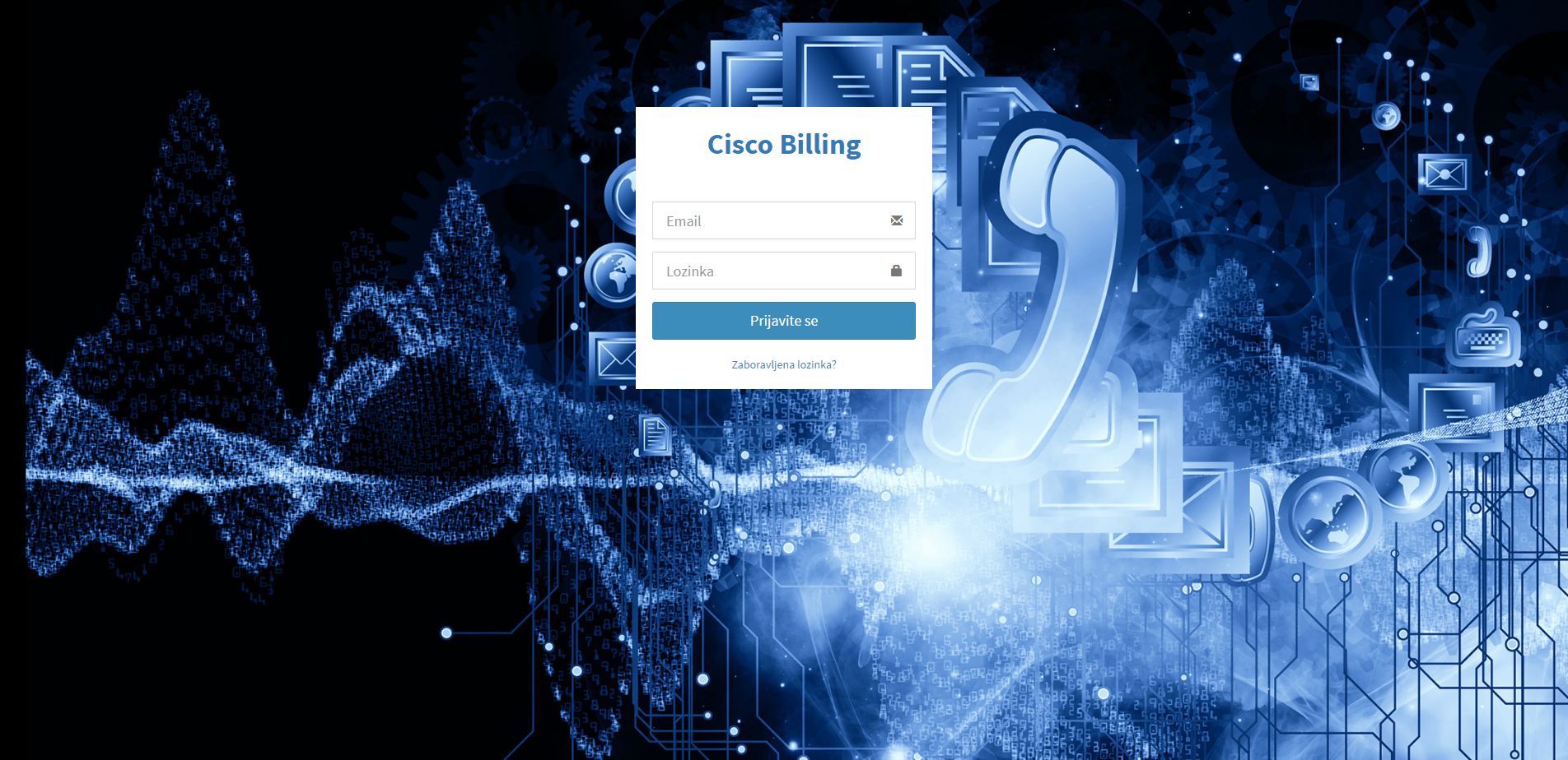 Cisco Billing application